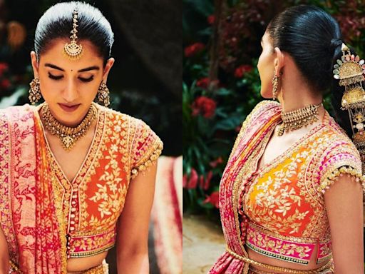 Anant Ambani-Radhika Merchant wedding: Bride-to-be wears her mother’s jewellery for mausalu