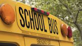 Bus carrying high school track athletes swerves to avoid equipment being towed for RIDOT