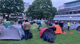 Más protestas a favor de gaza: Estudiantes de Dublín acampan contra ofensiva israelí