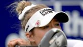 Nelly Korda, eyeing five consecutive wins, fires second round 69 to take clubhouse lead at Chevron Championship - The Boston Globe