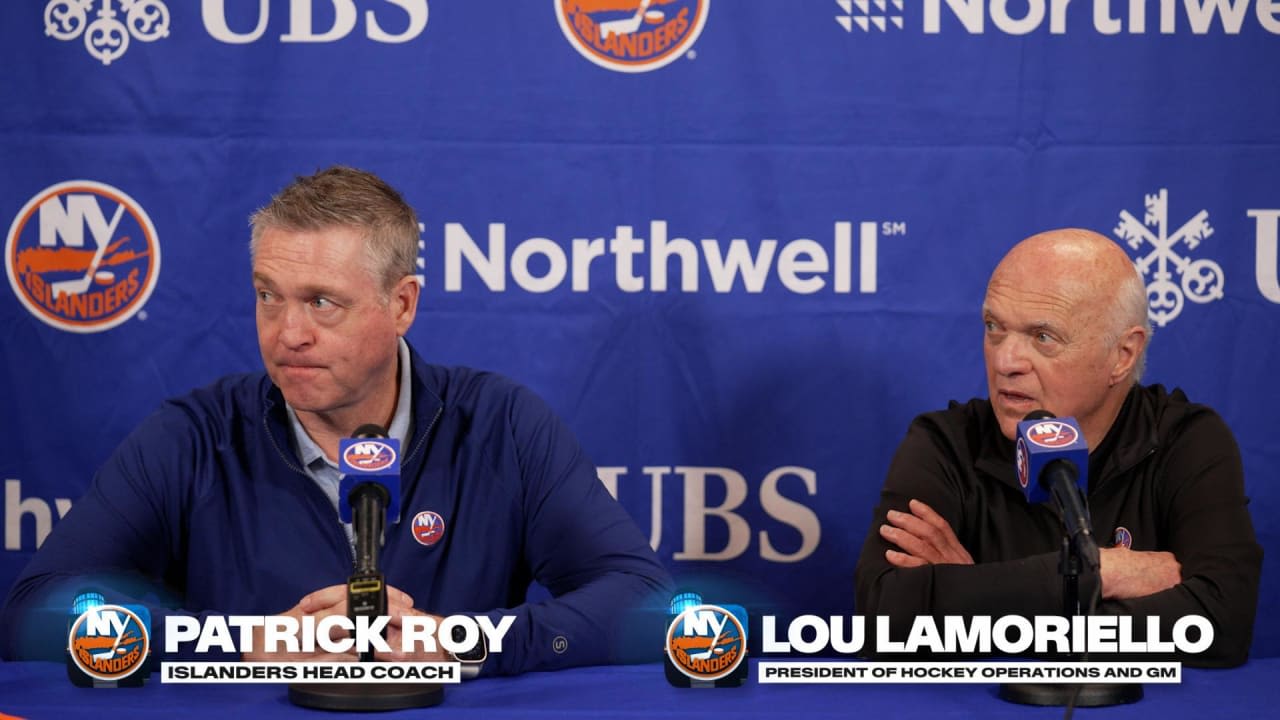 Lamoriello, Roy Reflect on Islanders Season | New York Islanders