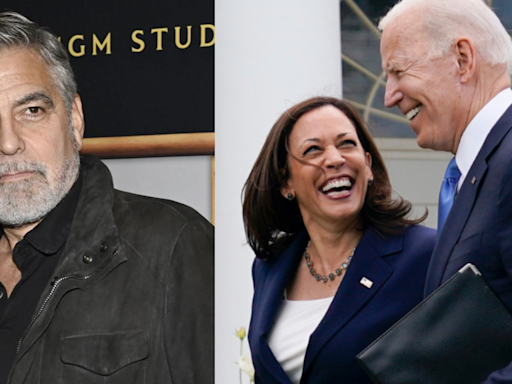 George Clooney Will Support Kamala Harris' 'Historic Quest' After Pushing For Biden's Exit