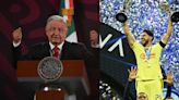 López Obrador felicita a Cruz Azul y América tras disputar la final que ganaron los de Coapa