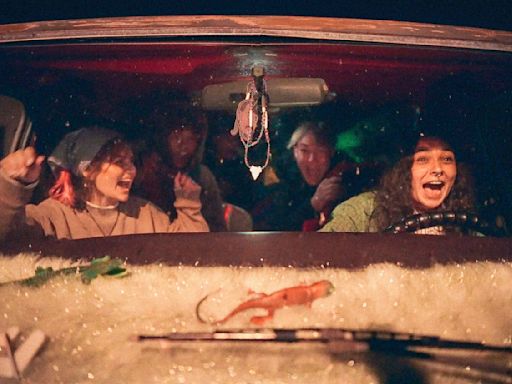 Movie Review: A radiant teenage road trip in 'Gasoline Rainbow'