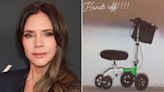 Victoria Beckham Says Scooter for Her Broken Foot Has Its Own Parking Space: ‘Hands Off’