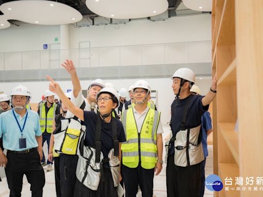 台中綠美圖明年完工 建築師妹島五度來台勘察進度