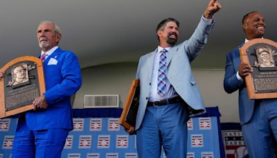 Beltré, Helton, Mauer, Leyland inducted into Baseball HOF