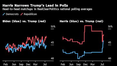 What Initial Polling Data Show About the Trump-Harris Matchup