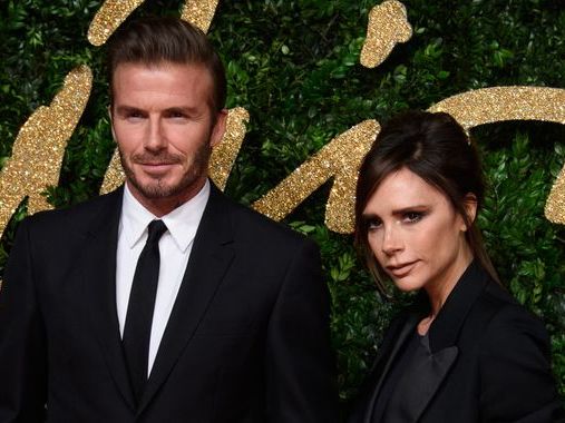 David and Victoria Beckham recreate purple wedding look for 25th anniversary