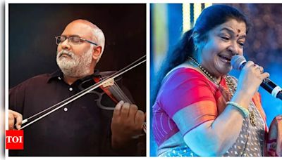 KS Chithra sends birthday wishes to MM Keeravani and says, 'May God bless you with a long, happy, healthy, and peaceful life' - Times of India