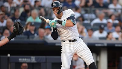 Aaron Judge Out of Yankees' Lineup Wednesday, But Receives Positive Injury Update