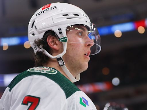 Wild signs defenseman Brock Faber to 8-year extension