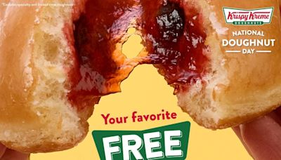 Free Krispy Kreme for all on National Doughnut Day. How to walk off with your favorite flavor