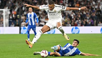 LaLiga: Kylian Mbappe scores again as Real Madrid survive late push from Alaves