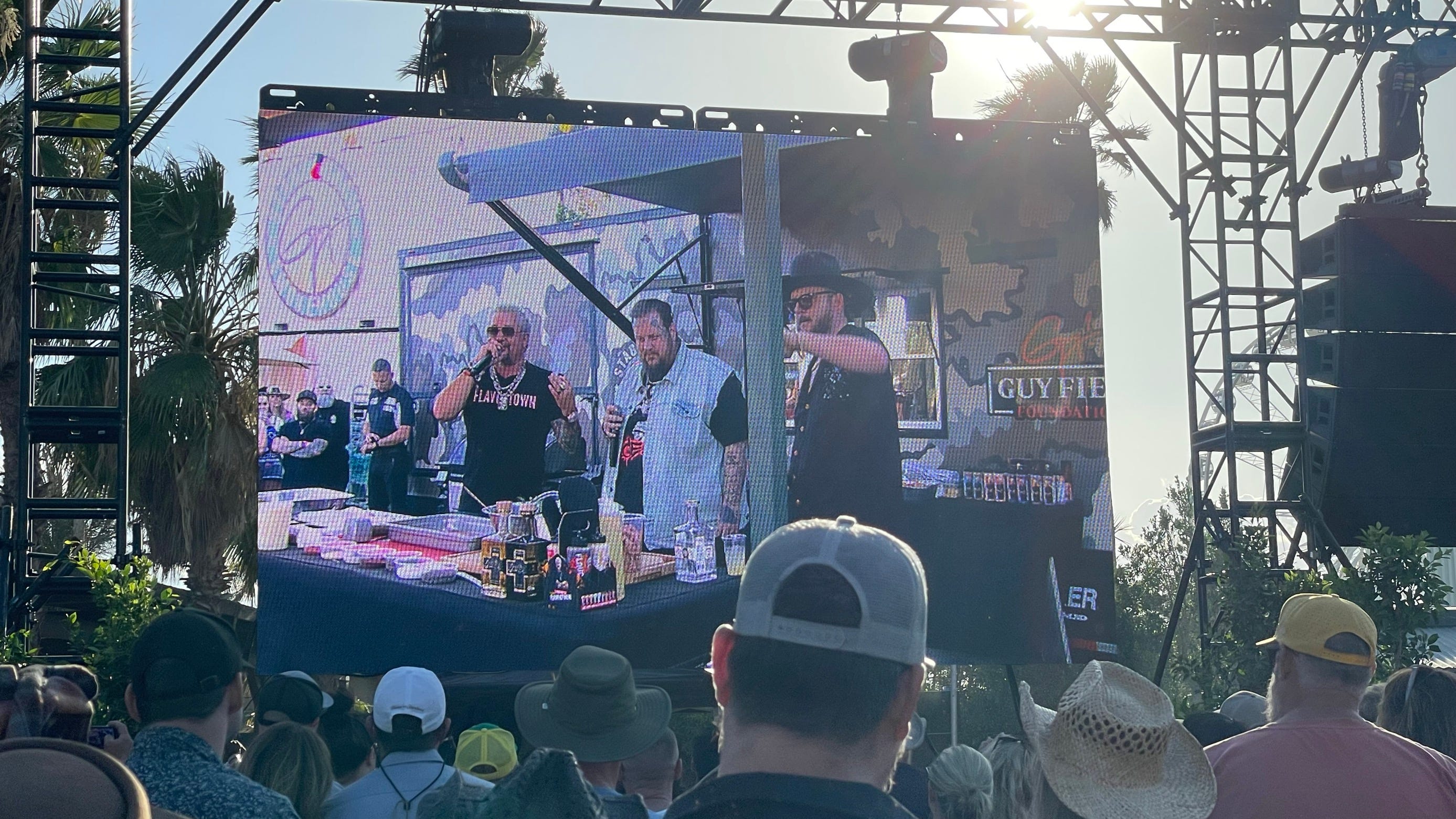 Stagecoach: The wildest moments from Guy Fieri's cooking demo with Paul Cauthen, Jelly Roll