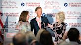 Dolly Parton presents former Governor, first lady Leadership Tennessee award