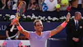 Rafael Nadal wins in straight sets in tennis comeback at Barcelona Open