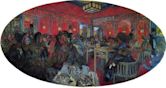 The Grand Teddy tea-rooms paintings