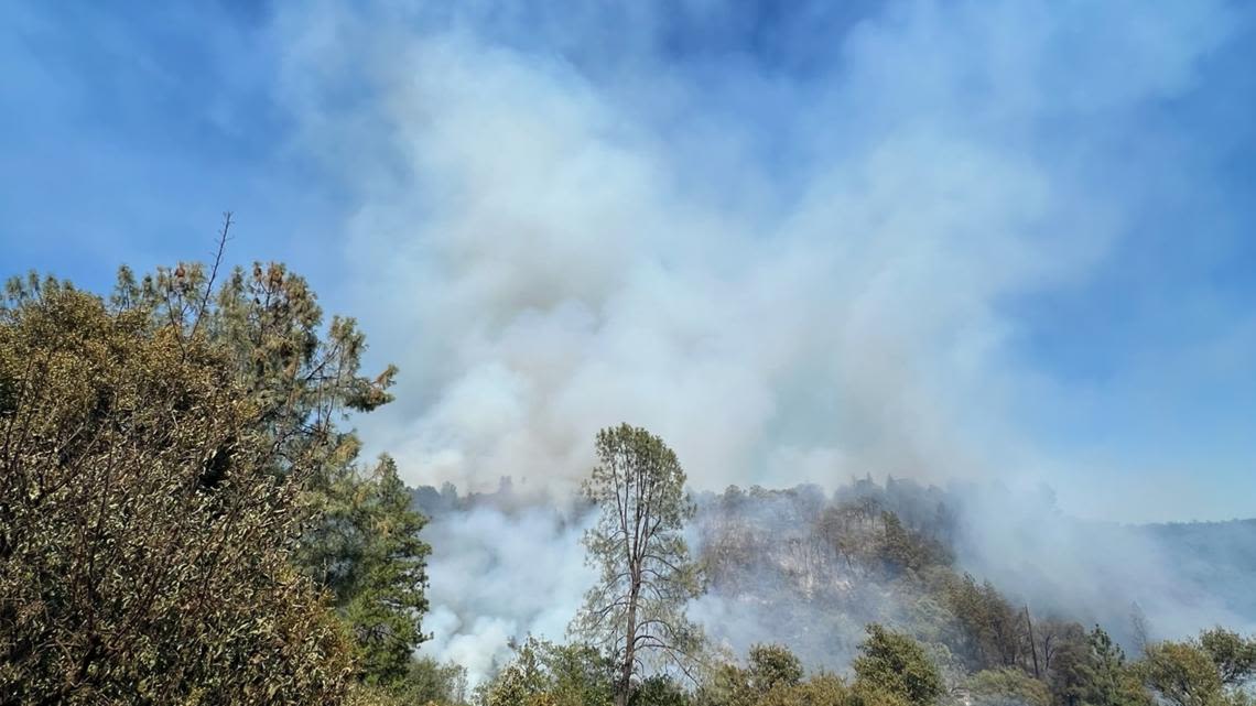 Moccasin Fire: fire remains at 51 acres, 30% contained | Maps and Updates