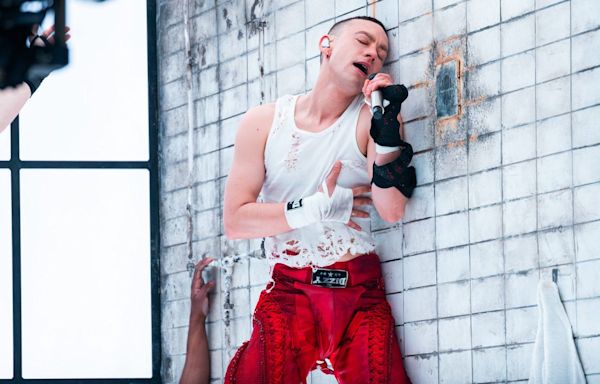 Olly Alexander holds back tears as he explains ‘stress’ of Eurovision wardrobe malfunction