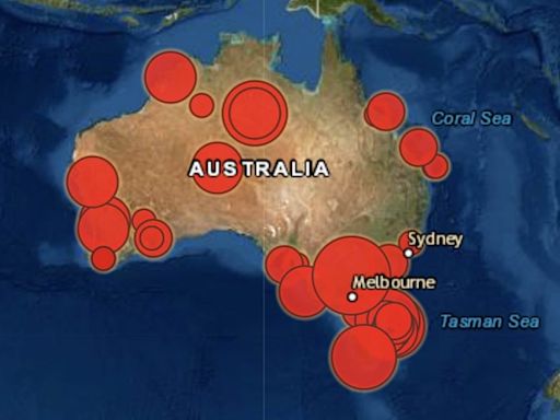 Australians warned to expect more earthquakes