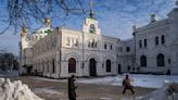 Ucrania toma la catedral de monasterio histórico en Kiev