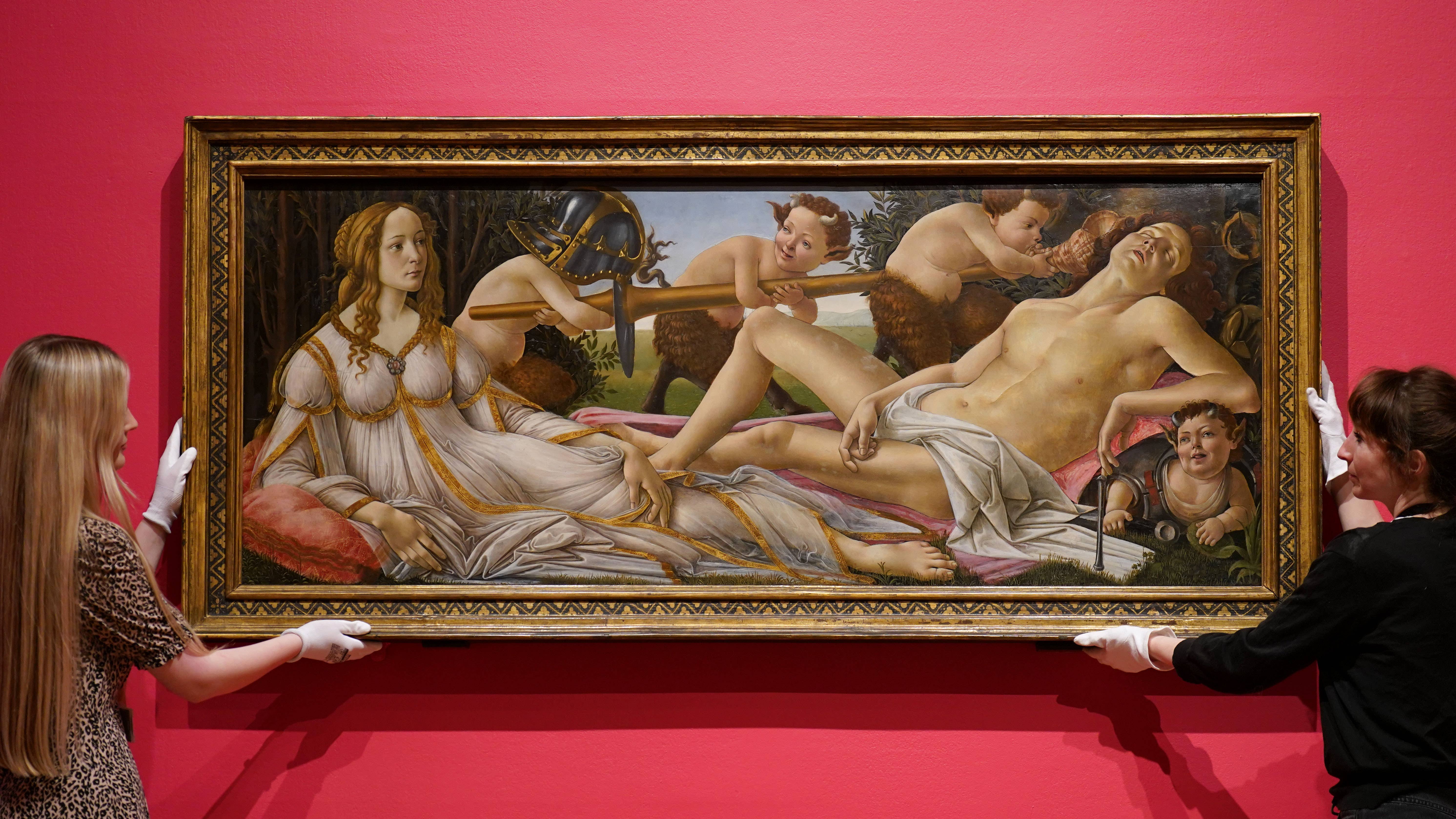 Botticelli artwork leaves National Gallery on loan for the first time