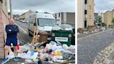 Dozens of gulls descend on Dundee street as rubbish leaves 'disgraceful mess'