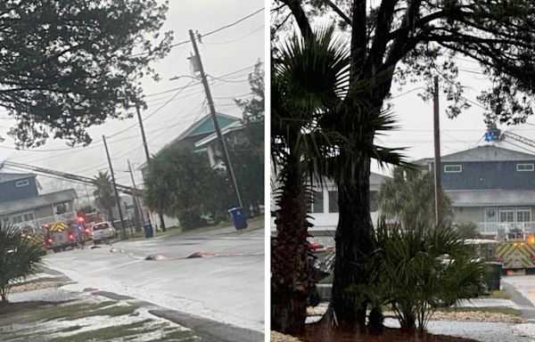 Officials: Homes struck by lightning in Cherry Grove, Little River