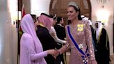 Kate Middleton Sports Her Favorite Tiara with Sparkling Pink Gown for Jordan Royal Wedding Banquet