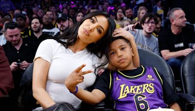 Kim Kardashian says her kids have a list of potential boyfriends for her, but she's not ready to date