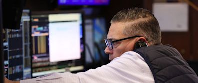 Stock market today: Dow closes at record high while S&P 500, Nasdaq slide as tech lags