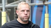 James Haskell sports nail polish as he departs the gym in Hampstead