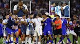 France vs Argentina clash ends in huge brawl at Olympics after racism storm