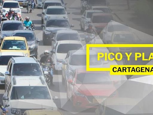 Este es el Pico y Placa en Cartagena para hoy, martes 21 de mayo de 2024