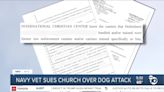 Navy veteran sues Chula Vista church claiming retired police dog housed on the property attacked, mauled him