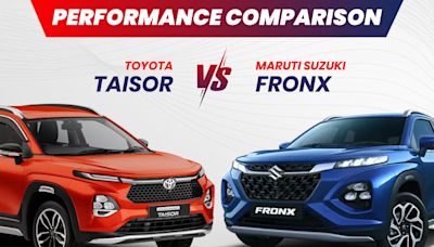 Maruti Suzuki Fronx Vs Toyota Taisor: Real-world Acceleration, Performance, Braking Compared - ZigWheels