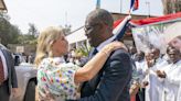 Sophie’s hugs for pioneering surgeon who treats Congolese rape survivors