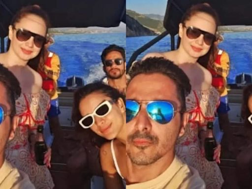 Triptii Dimri shares a boat ride with her rumored boyfriend Sam Merchant and close friends during a beach vacation | Hindi Movie News - Times of India