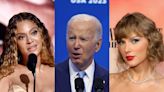 Joe Biden calls Beyoncé ‘Britney’ before confusing her with Taylor Swift