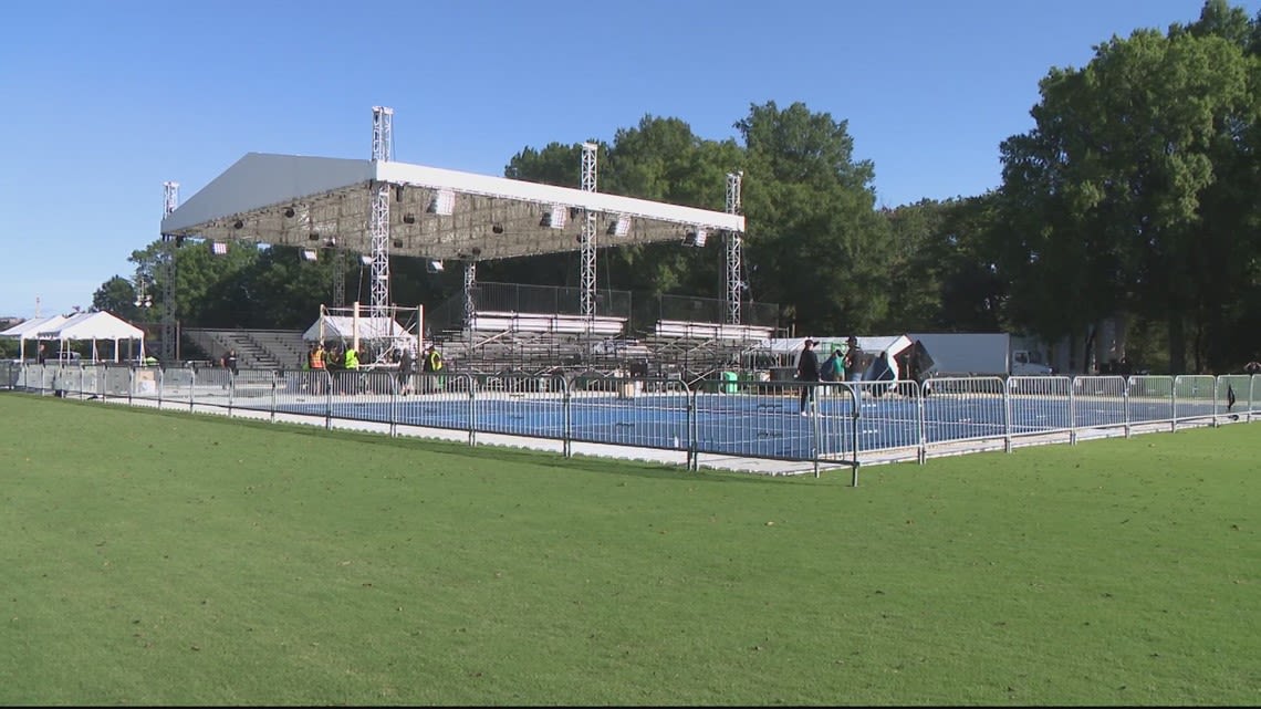 Pickleball courts at Kendall Woods Park are being removed by the county