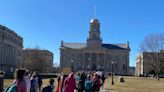 Hundreds of Iowa City students join statewide 'We Say Gay' walkout to protest legislation