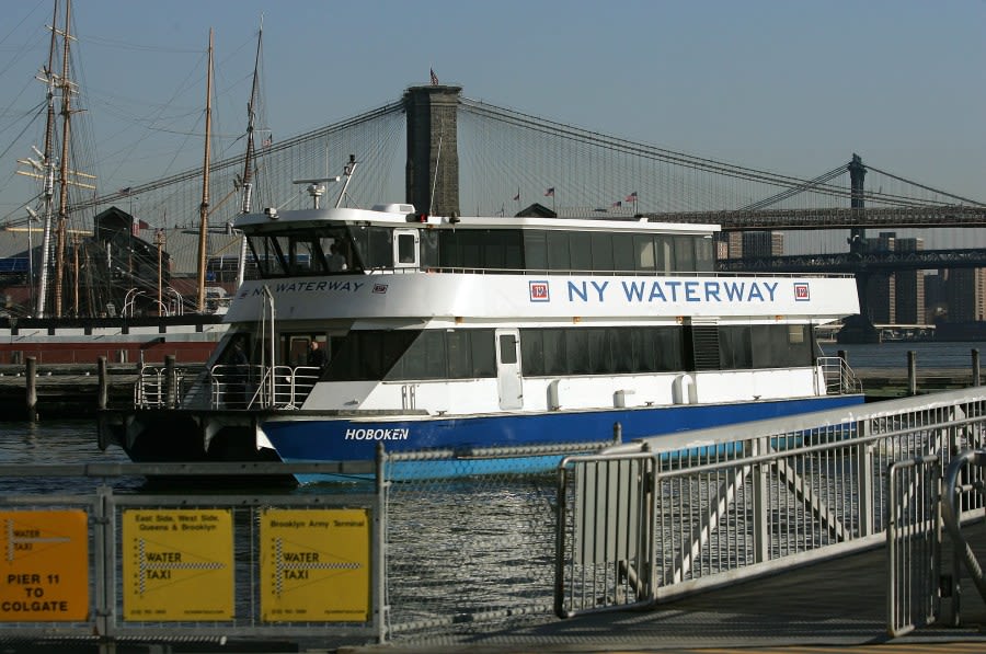Increased ferry service between Manhattan and New Jersey