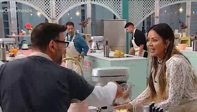 El insólito pedido de Karina Jelinek a Damián De Santo en Bake Off Famosos: “Ya perdí, chicos”