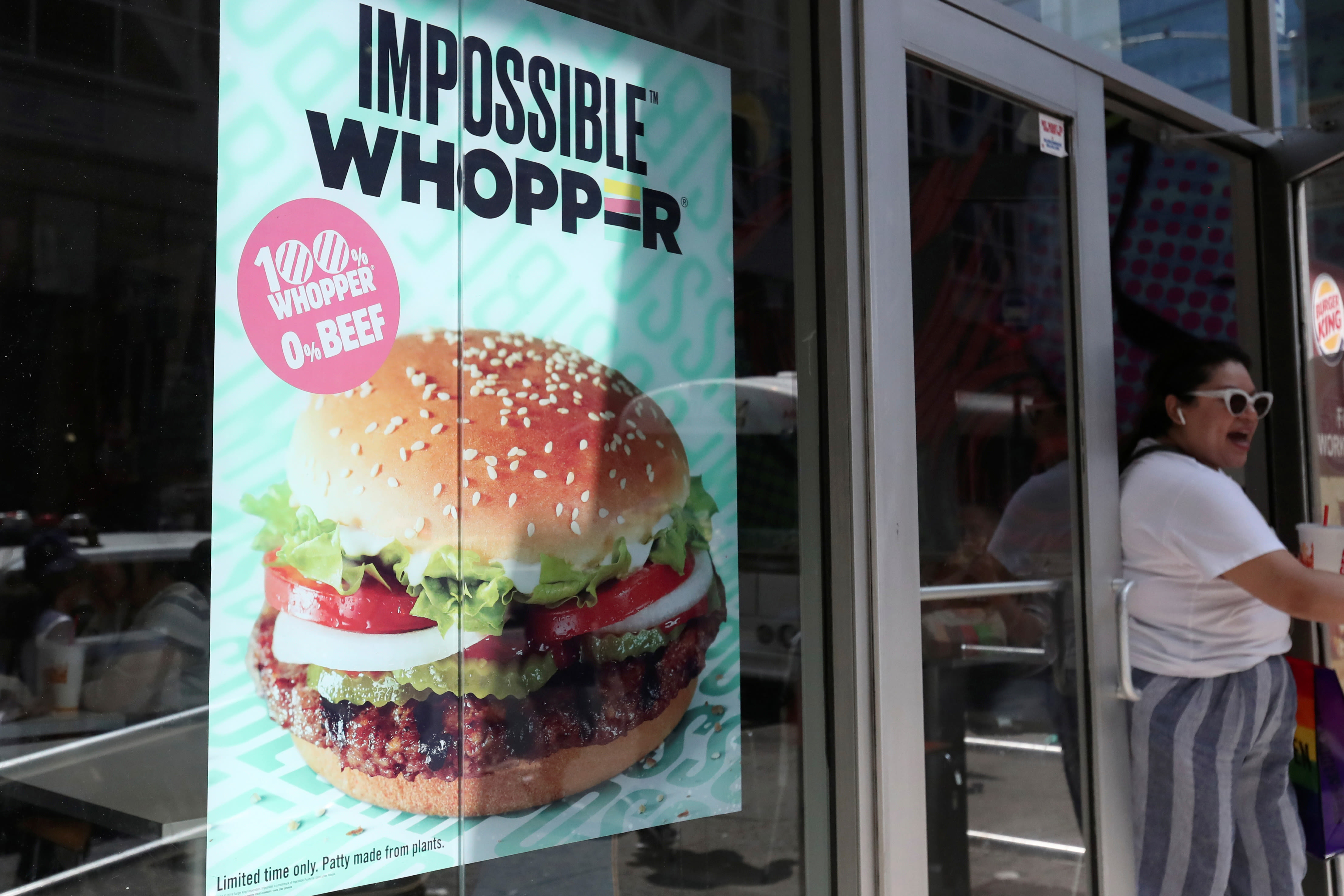 Lawsuit: Meat coats Burger King's Impossible Whoppers