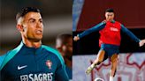 Cristiano Ronaldo has arrived! Portugal welcome talismanic captain back into squad as he shows off insane leg muscles in training session ahead of Slovenia clash | Goal.com Tanzania