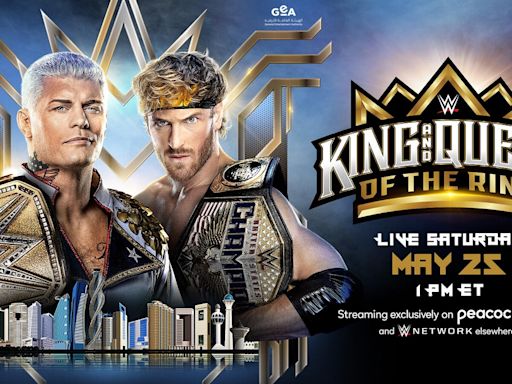 Cody Rhodes se enfrentará a Logan Paul en WWE King and Queen of the Ring 2024