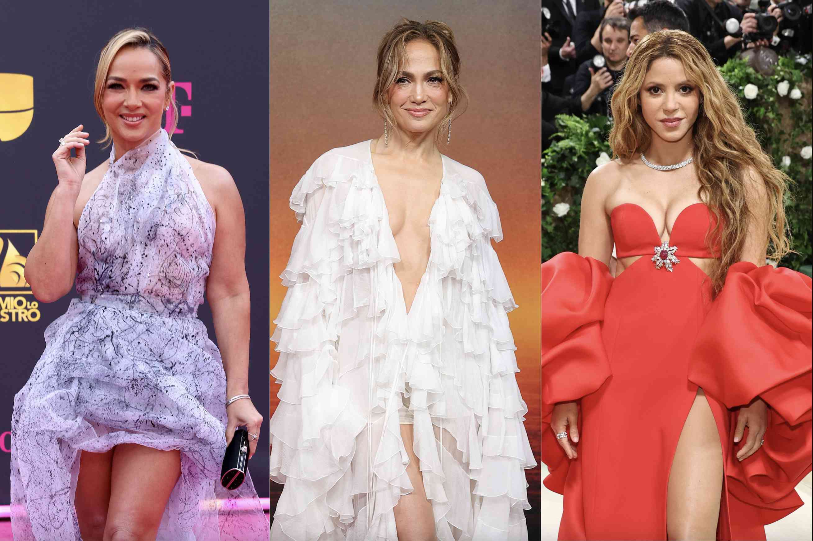 Adamari, JLo, Shakira... Our Most Beautiful Past and Present Stun on the Red Carpet