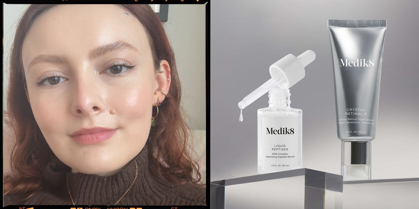 "I swapped out my entire skincare routine for Medik8 products for a month and it changed my skin"