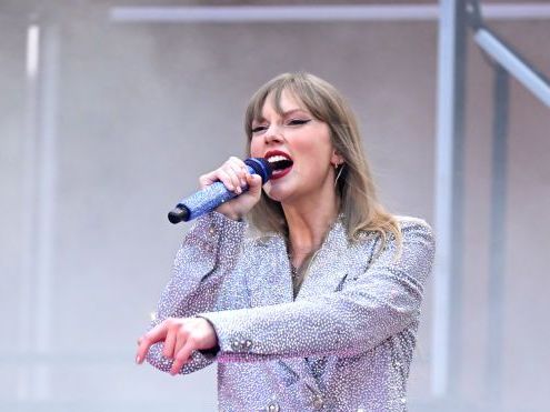 Taylor Swift Brings Travis Kelce on Stage in London During Eras Tour Show